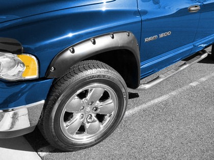 Rugged Ridge All Terrain Fender Flare Kit 02-09 Dodge Ram - Click Image to Close